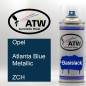 Preview: Opel, Atlanta Blue Metallic, ZCH: 400ml Sprühdose, von ATW Autoteile West.